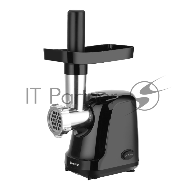 Мясорубка Blackton Bt MG1111 черный, 1200В, производительность до 1.5 кг/мин / Количество скоростей: 1 / Функция реверса / DualProtect технология: защита от перегрузки и перегрева / Прорезиненные ножки / Материал корпуса: пластик / Материал загрузочн