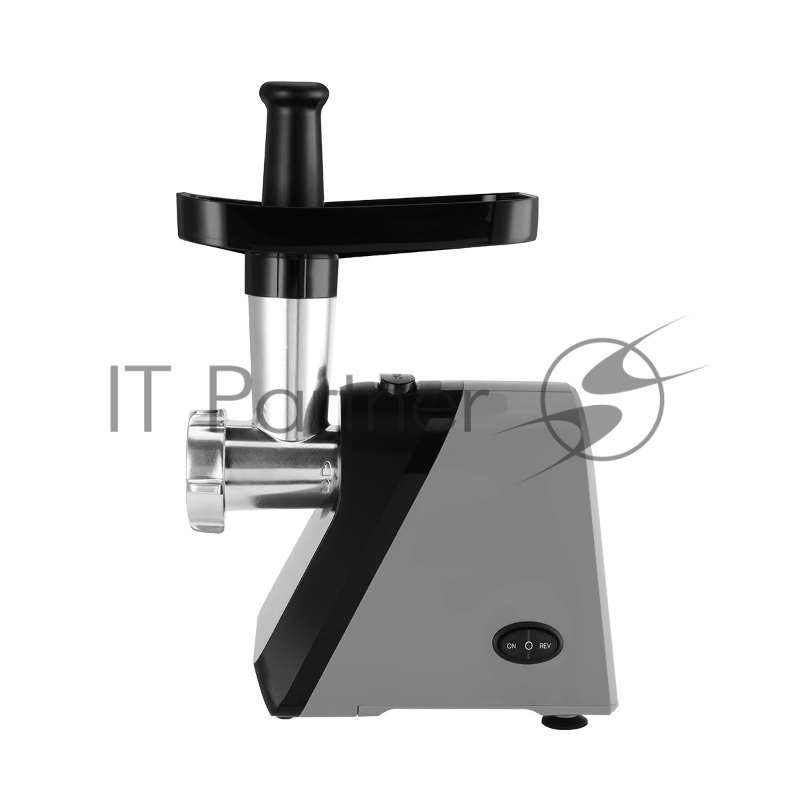 Мясорубка Blackton Bt MG1110 черный/серый, 1200Вт, производительность до 1.5 кг/мин / Количество скоростей: 1 / Функция реверса / DualProtect технология: защита от перегрузки и перегрева / Прорезиненные ножки / Материал корпуса: пластик / Материал за