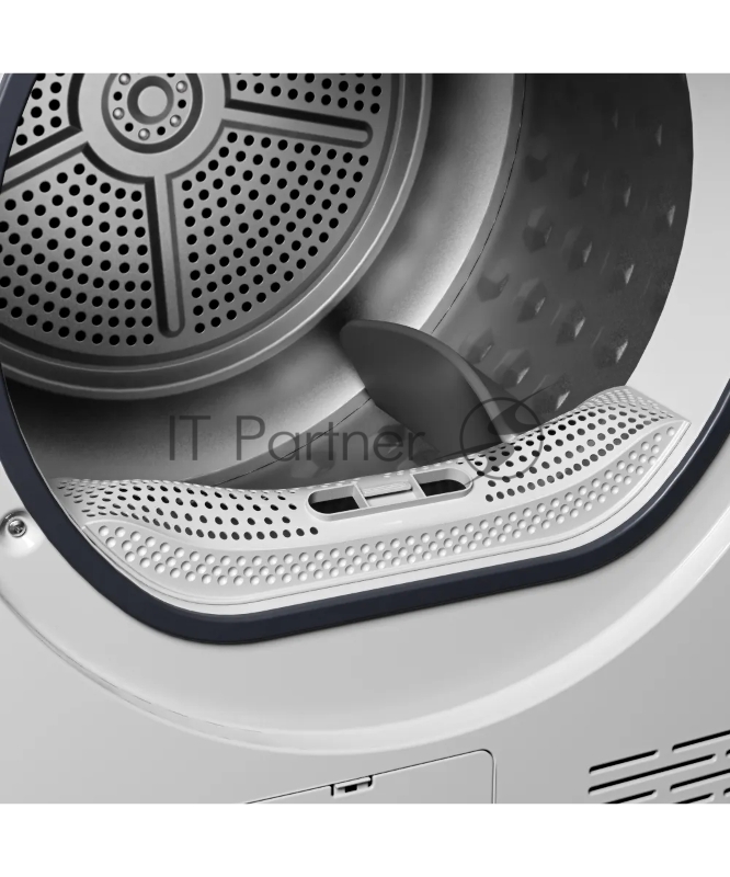 Сушильная машина Kuppersberg DM 611 W, отдельностоящая, тепловой насос, 8 кг, 15 программ, отсрочка старта, защита от сминания, ультрафиолет, электронное управление, белый