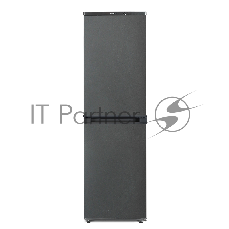 Холодильник Бирюса W420 графит двухкамерный 125/80л морозилка снизу