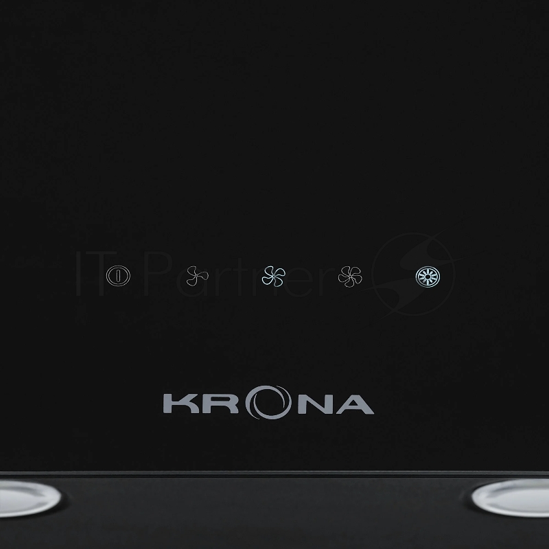 Наклонная вытяжка Krona HELGA 600 black S