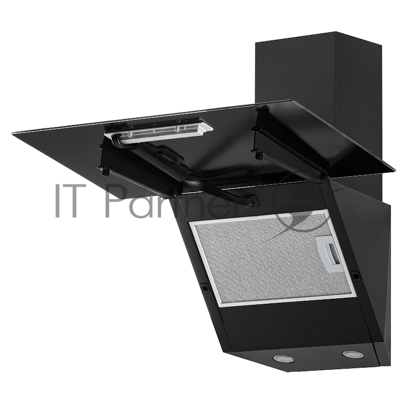 Наклонная вытяжка Krona HELGA 600 black S