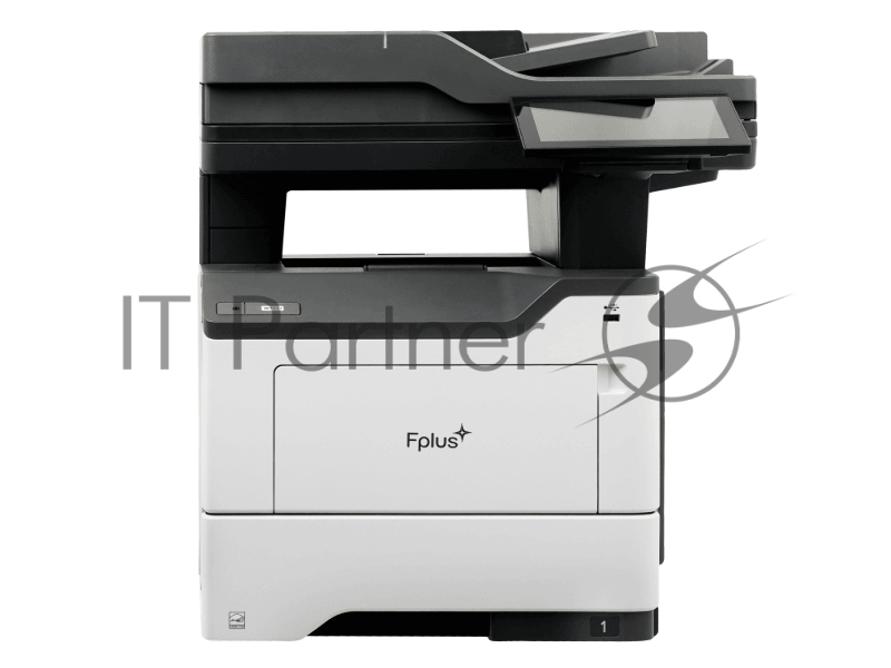 МФУ Fplus лаз. моно, факс, A4, 47 стр/мин, дупл. 24 стр/мин, 1200x1200 dpi, перв.стр. 6.0с, DADF однопр. 100л., CIS, 600x600ppi, скан. 49/30 одност., 7цв.сенс.жк., вх.650л, макс.вх.2300л., вых.250л., Gigabit Ethernet, рек/макс 2000-20000/175000стр/ме