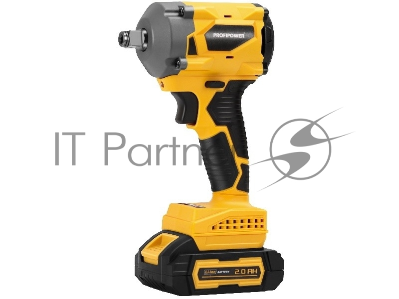 Гайковерт бесщеточный ProfiPower BLDTW-18V (Li-ion-2шт, 2.0Ач, 330Нм,З/У,в коробке)