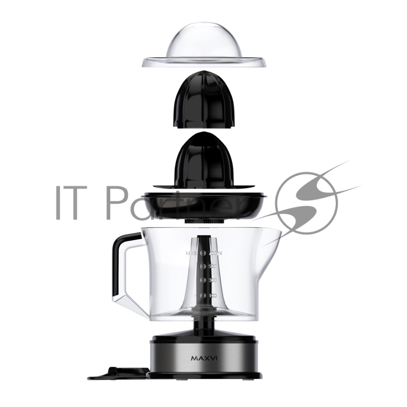 Соковыжималка MAXVI SG402 silver-black