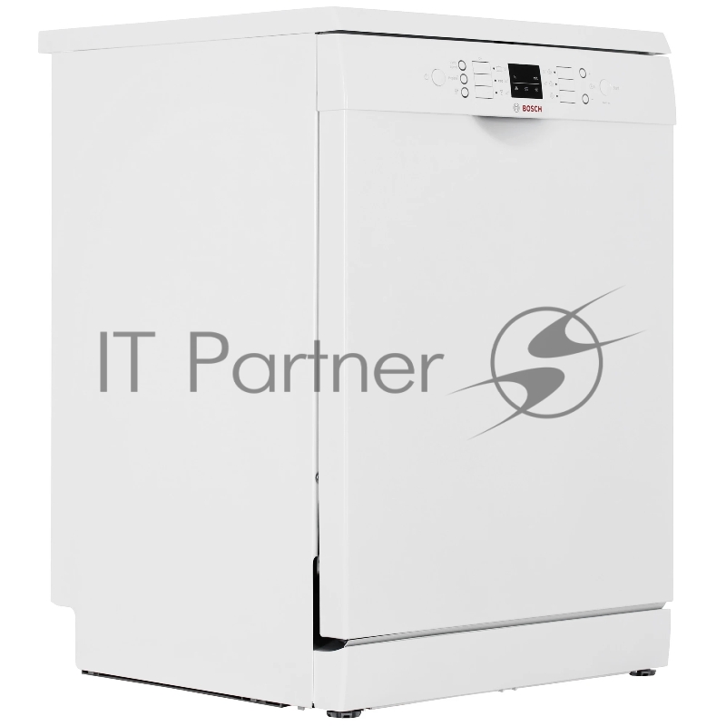 Отдельностоящая посудомоечная машина Bosch SMS26AW00Q Serie 2, 60см., Silence 12 комплектов цвет:белый Класс энергопотребления A++ уровень шума 48 дБ 6 программ, половинная загрузка , дисплей, таймер