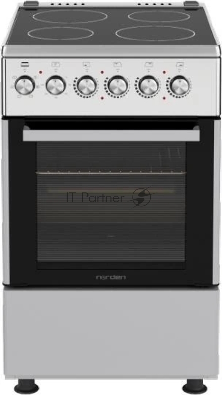 Плита электрическая NORDEN FF5055XXVk Нержавеющая сталь