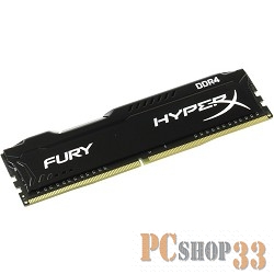 Модуль памяти 4ГБ DDR4 SDRAM Kingston HyperX FURY HX424C15FB/4 (PC19200, 2400МГц, CL15)