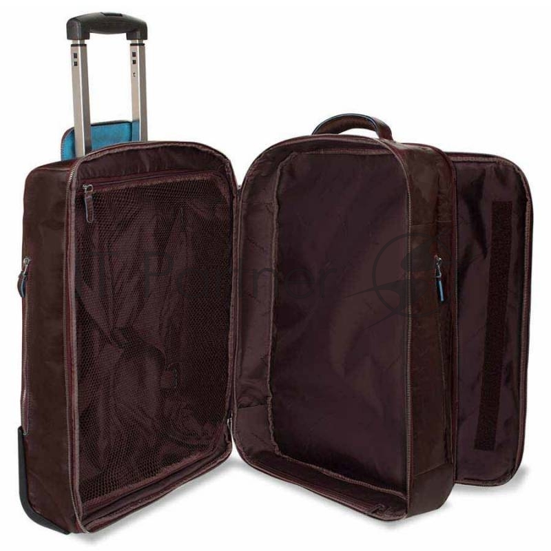 Сумка дорожная Piquadro Blue Square BV2960B2/MO коричневый натур.кожа