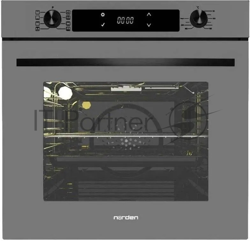 Духовой шкаф электрический NORDEN NRD 8000 GRG серый