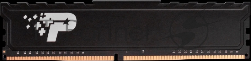 Оперативная память Patriot Memory Signature Premium RTL PSP48G2666H1 DDR4 8GB 2666MHz RTL PC4-21300 CL19 DIMM 288-pin 1.2В single rank с радиатором Ret