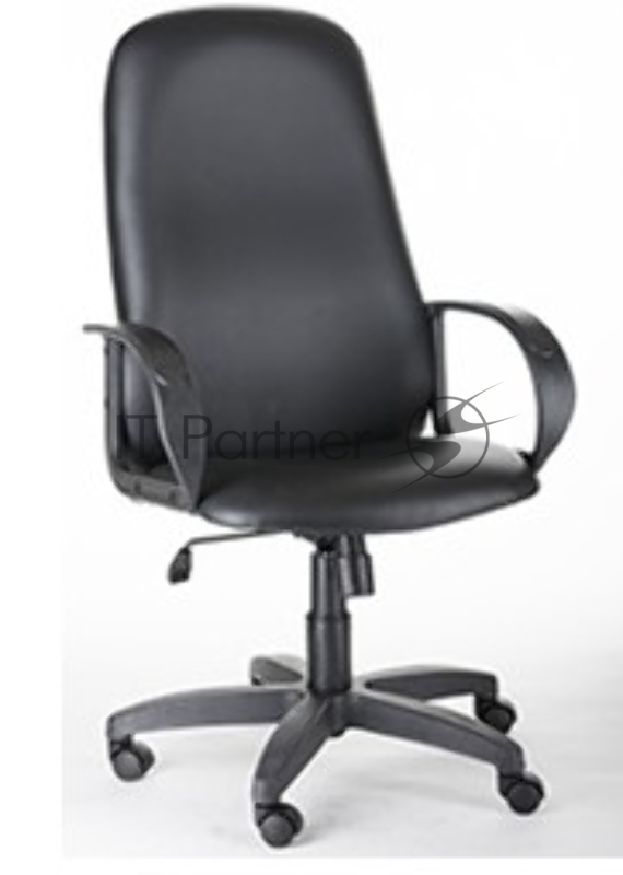 OLSS кресло АМБАСАДОР Ультра черный Экокожа Крестовина: «Америка» пластик, диаметр 680 мм. Обивочные материалы: экокожа, Газпатрон: стандартный газпатрон . Механизм: Топ-Ган (мезханизм качания с регулировкой жесткости и фиксацией в рабочем положении)