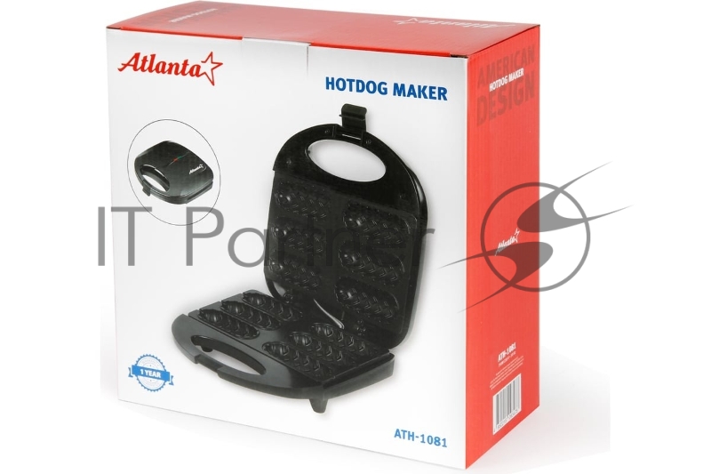 Электрическая сосисочница Atlanta ATH-1081 черный