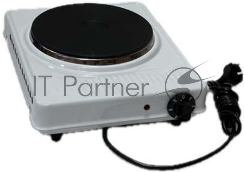 Электрическая плитка Брест ЭПЧ 1-1,5/220, 1 конф. белая, чугунный блин