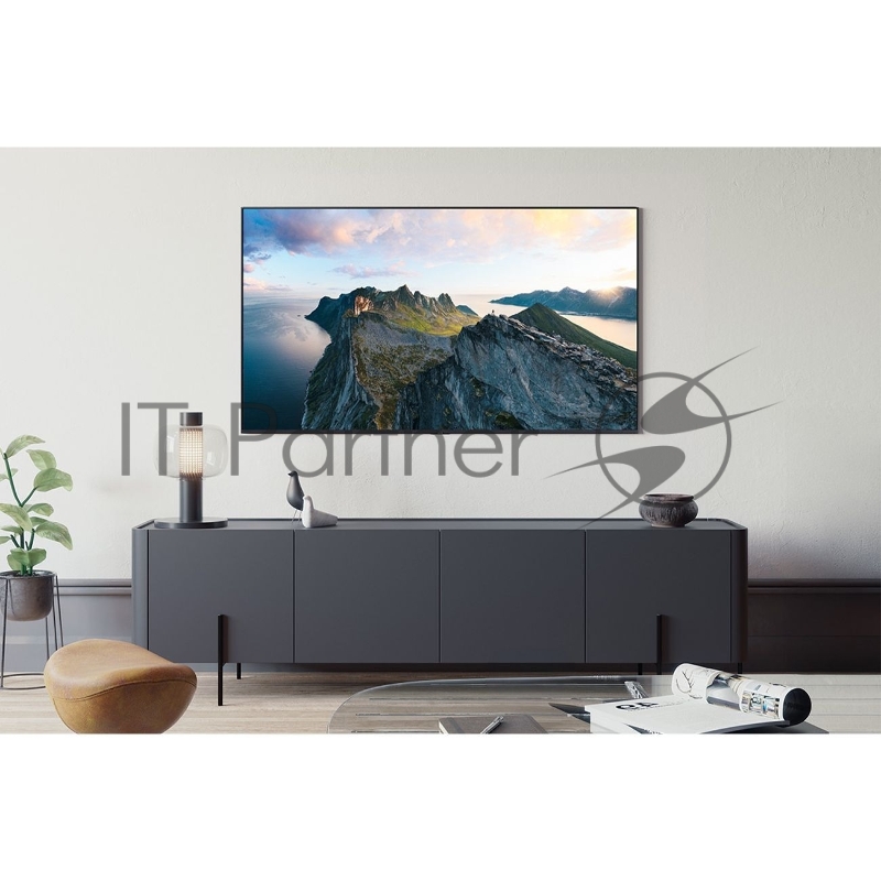 Телевизор QLED Samsung 55 QE55QN80FAUXRU Q серебристый 4K Ultra HD 120Hz DVB-T2 DVB-C DVB-S2 USB WiFi Smart TV