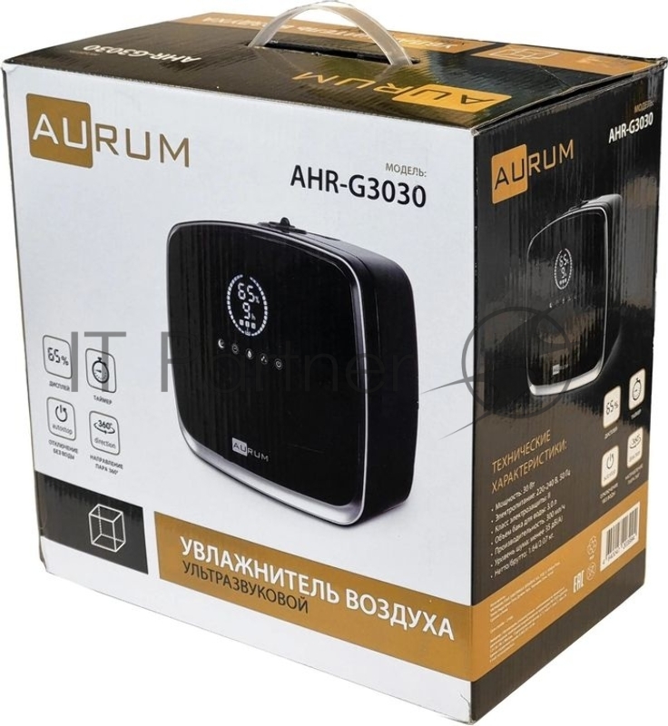 Увлажнитель воздуха AURUM AHR-G3030 черный