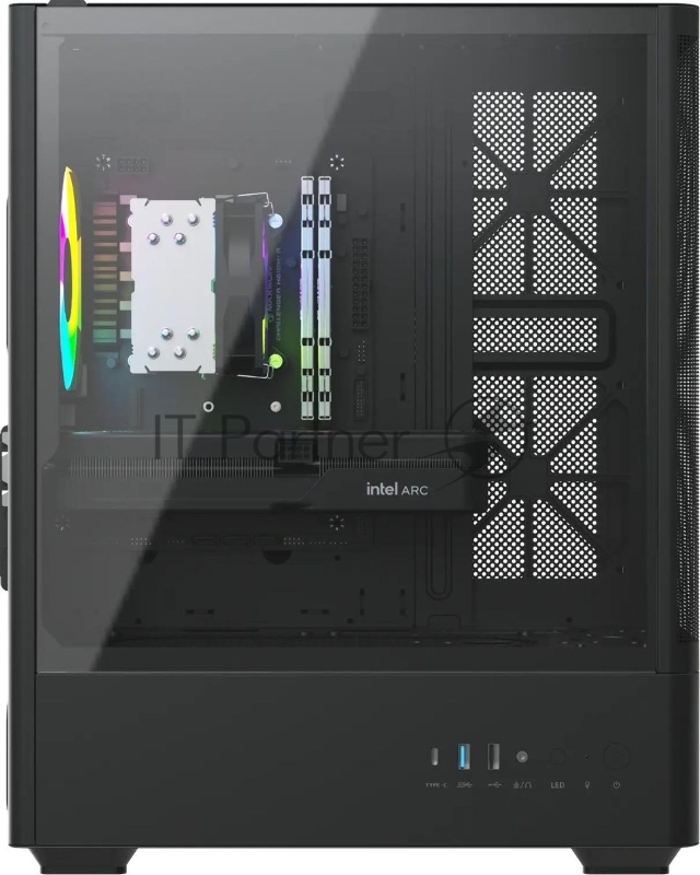 Компьютер Teclast G03 i5 12400F (2.5) 32Gb SSD1Tb Arc B580 12Gb Windows 11 Pro GbitEth 500W белый (G03 12400F32G1TB580WKRU)