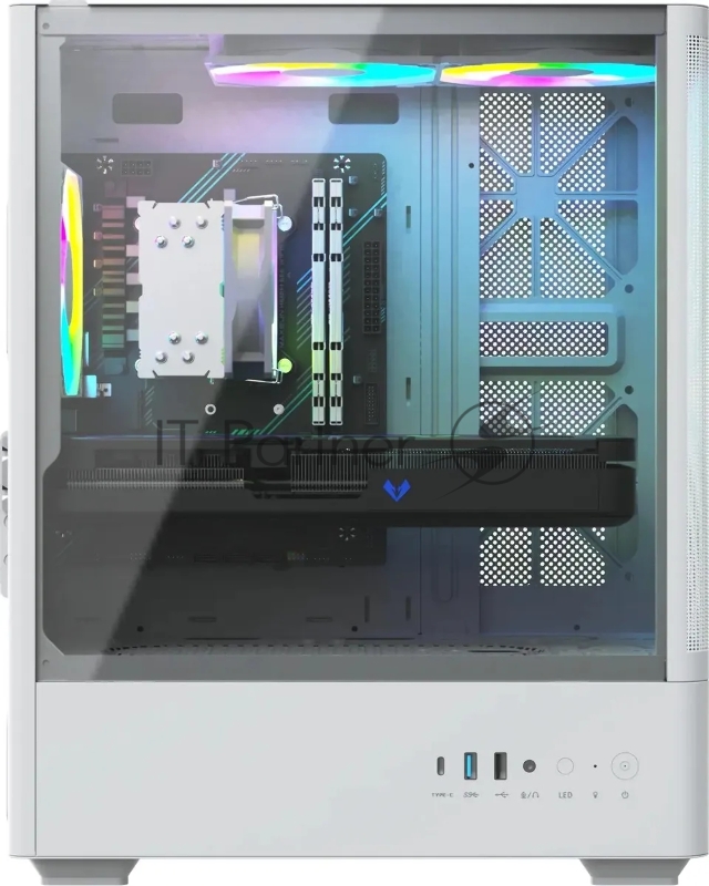 Компьютер Teclast G03 i5 14400F (2.5) 32Gb SSD1Tb RTX5060TI 8Gb Windows 11 Pro GbitEth WiFi BT 500W белый (G03 14400F32G1T5060T8WKRU)