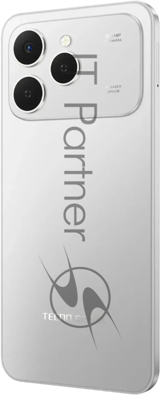 Смартфон Tecno Spark 40 256Gb 8Gb серый моноблок 3G 4G 2Sim 6.67 720x1600 Android 15 50Mpix 802.11 a/b/g/n/ac/ax NFC GPS GSM900/1800 GSM1900 Protect FM microSD max1024Gb