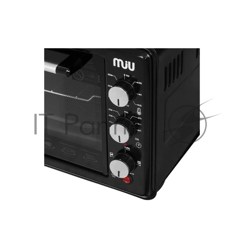 Мини печь MIU MO-40002KB (черная)