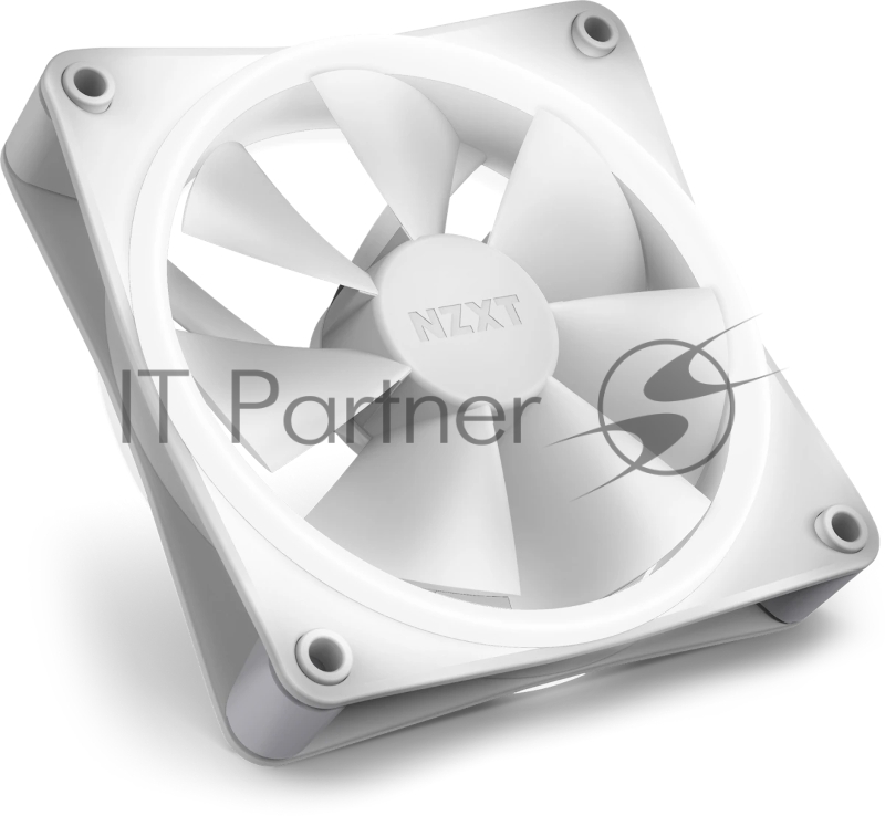 Комплект кулеров для корпуса ПК/ Case Cooler NZXT F120 RGB DUO Triple Pack (120x120x25mm, 4-pin PWM, RGB, 48.58CFM, 29dBA, 1800RPM, White, 3pcs)