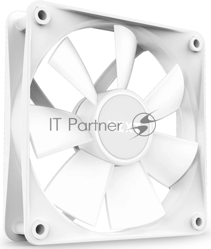 Кулер для корпуса ПК/ Case Cooler NZXT F140 RGB Core Twin Pack (140x140x25mm, 4-pin PWM, RGB, 89.48CFM, 32.5dBA, 1800RPM, White, 2pcs)