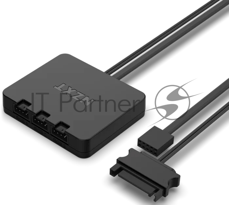 Кулер для корпуса ПК/ Case Cooler NZXT F120 RGB DUO Triple Pack (120x120x25mm, 4-pin PWM, RGB, 48.58CFM, 29dBA, 1800RPM, White, 3pcs)