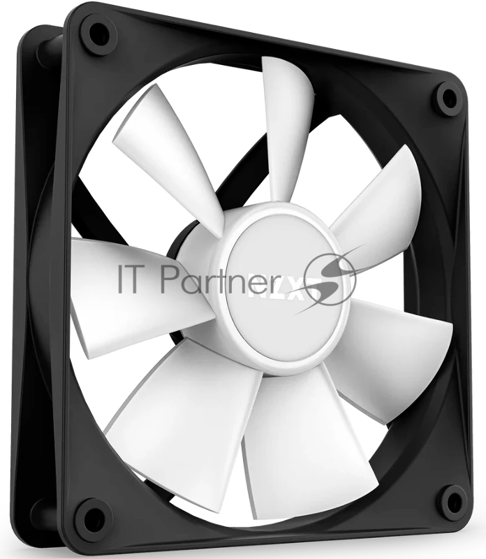 Кулер для корпуса ПК/ Case Cooler NZXT F140 RGB Core Twin Pack (140x140x25mm, 4-pin PWM, RGB, 89.48CFM, 32.5dBA, 1800RPM, Black, 2pcs)