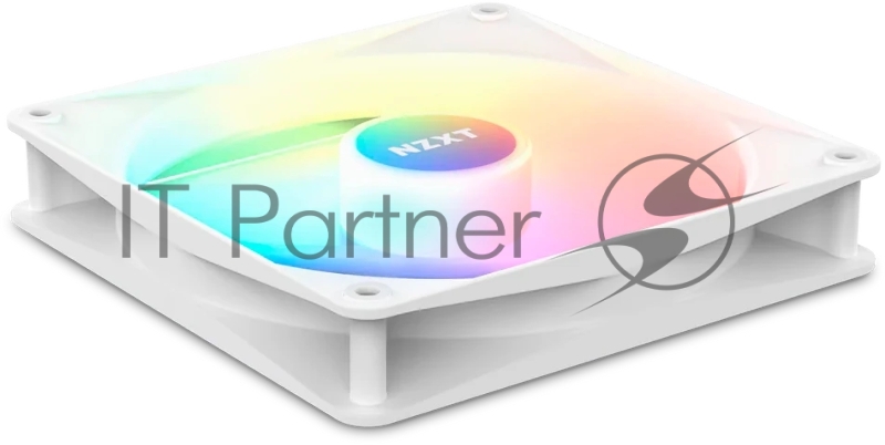 Кулер для корпуса ПК/ Case Cooler NZXT F120 RGB Core Triple Pack (120x120x25mm, 4-pin PWM, RGB, 78.86CFM, 33.88dBA, 1800RPM, White, 3pcs)