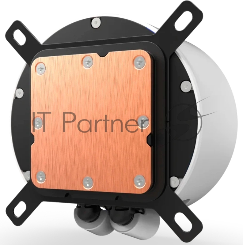 Система жидкостного охлаждения для ПК/ Water Cooling System NZXT Kraken Elite 280 RGB (250W, 280mm, LED temp., White/ Fans: 2x140mm, 98.61CFM, 34.5dBA, 2000RPM/ Pump height 65mm, 2800RPM, Rad thickness 27mm/ S: 1851, 1700, 1200, 115X, AM5, AM4)