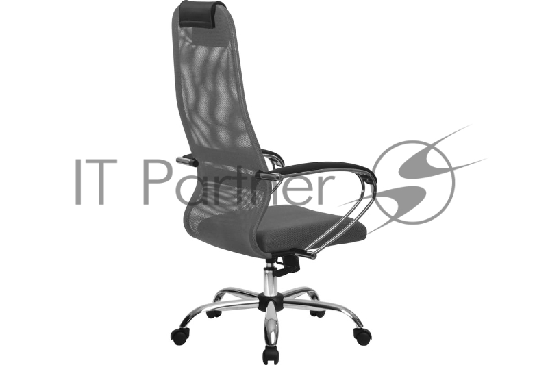 Кресло офисное МЕТТА SU-B-8/подл.131/осн.003, светло-серый/светло-серый (z312457988)