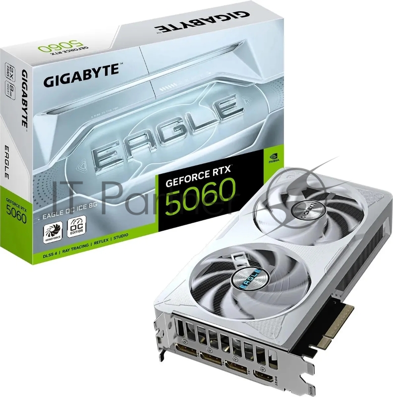 Видеокарта Gigabyte PCIE16 RTX5060 8GB GV-N5060EAGLEOC ICE-8GD