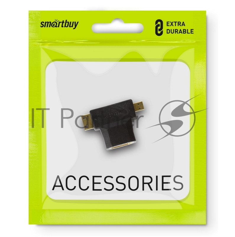 Адаптер SMARTBUY A119 HDMI F-MINIHDMI M-MICROHDMI M