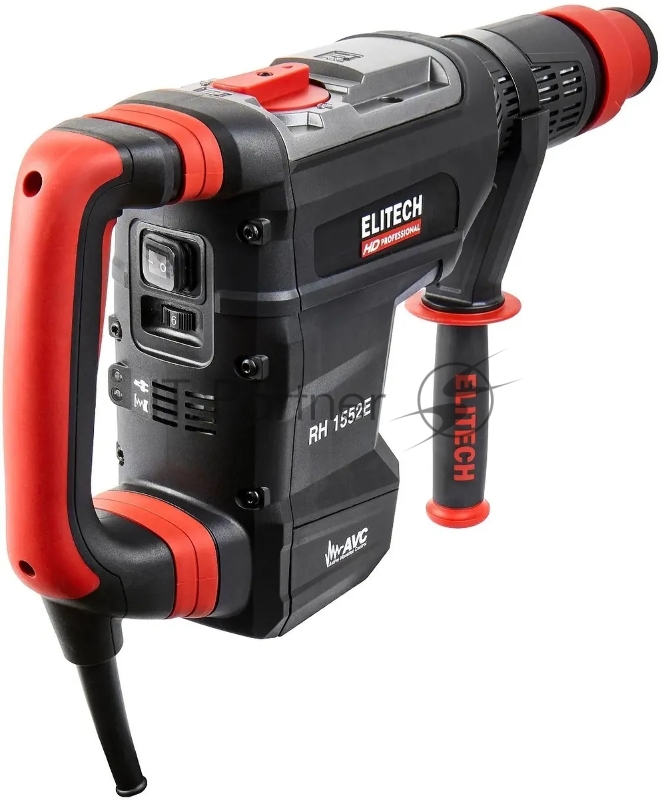 Перфоратор Elitech RH 1552E (E2205.020.01) патрон:SDS-max уд.:15Дж 1500Вт (кейс в комплекте)