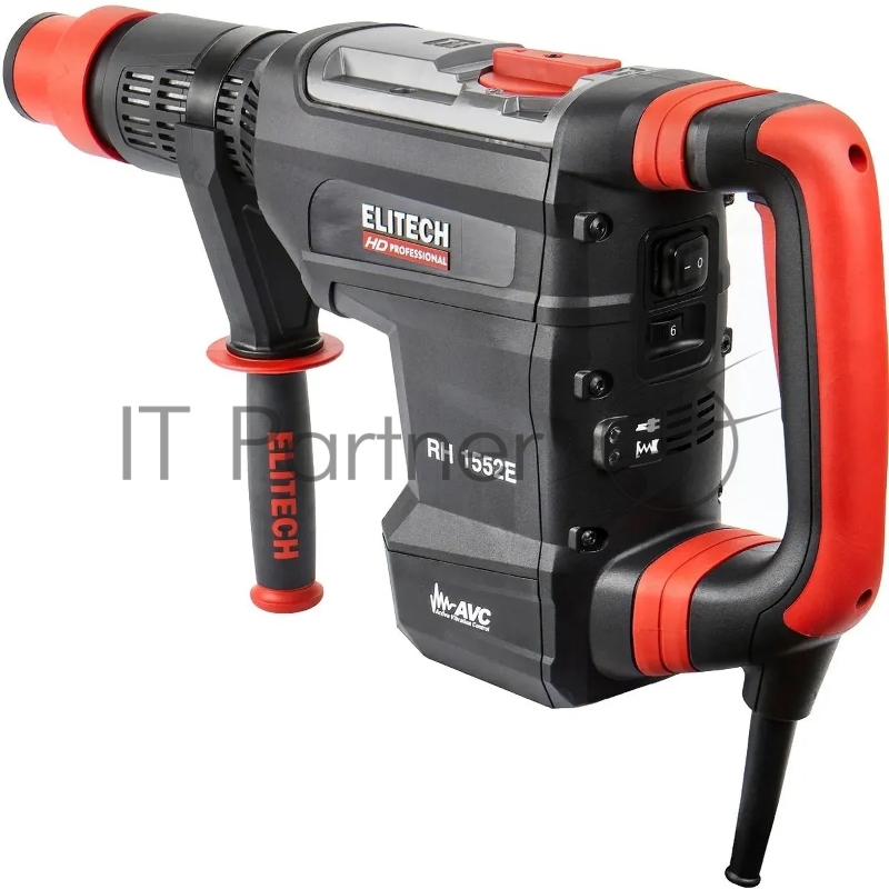 Перфоратор Elitech RH 1552E (E2205.020.01) патрон:SDS-max уд.:15Дж 1500Вт (кейс в комплекте)