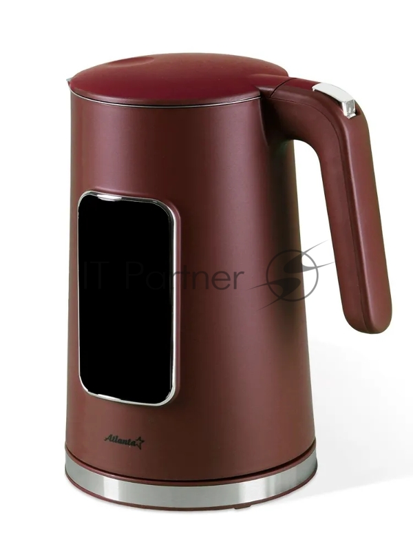Чайник электрический ATLANTA ATH-2537 бордовый