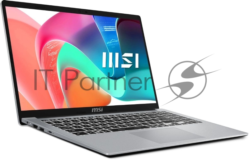 Ноутбук MSI Modern 15 F1MG-801XRU Intel Core 5 120U/16Gb/SSD512Gb/15.6/IPS/FH Silver (9S7-15S112-801)