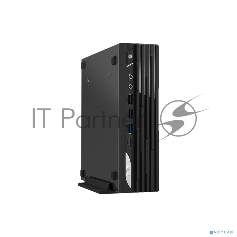 Мини-ПК MSI Pro DP21 13M Mini Core i3-14100 (3.5GHz), NoMemory, noHDD, noSSD, Intel UHD Graphics 730, noDVD, WiFi, BT, 120W, VESA, COM Port, no keyboard&mouse, noOS, 1y war-ty