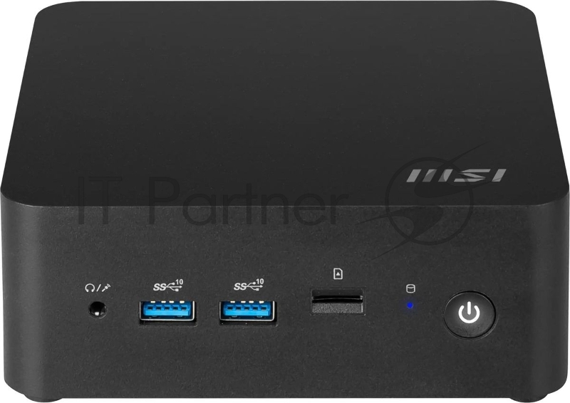 Неттоп MSI Cubi NUC 1M-044XRU Core 5 120U (1.4) 16Gb SSD512Gb Graphics CR без ОС 2xGbitEth WiFi BT 120W черный (9S6-B0B111-409)