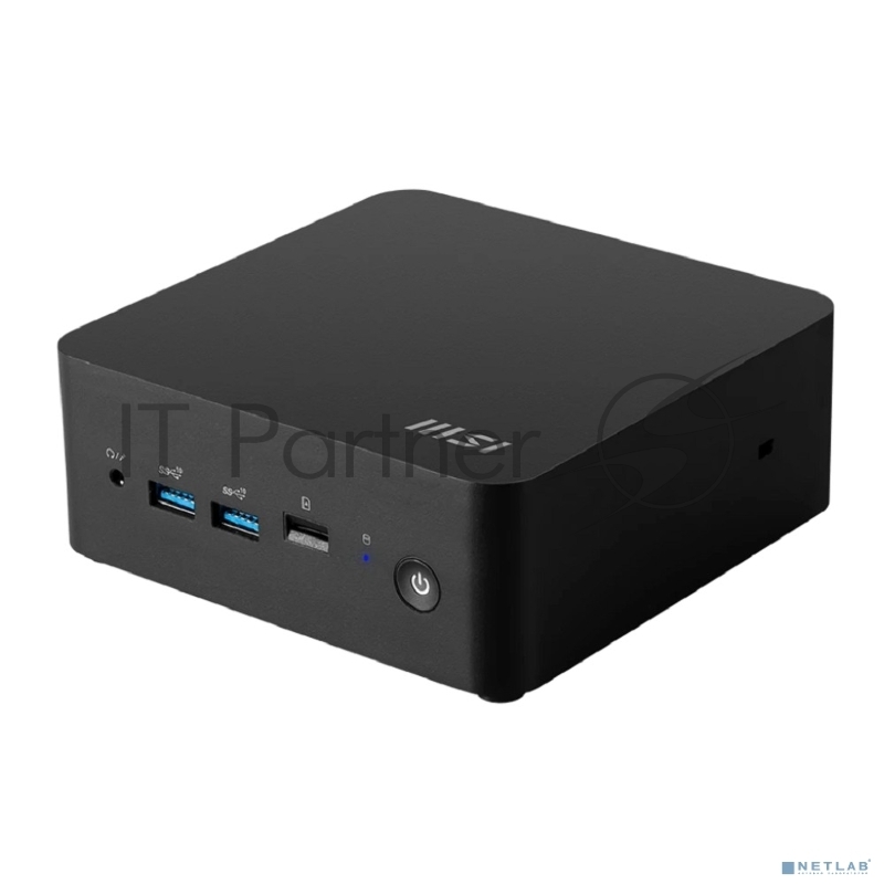 Неттоп MSI Cubi NUC 1M-044XRU Core 5 120U (1.4) 16Gb SSD512Gb Graphics CR без ОС 2xGbitEth WiFi BT 120W черный (9S6-B0B111-409)