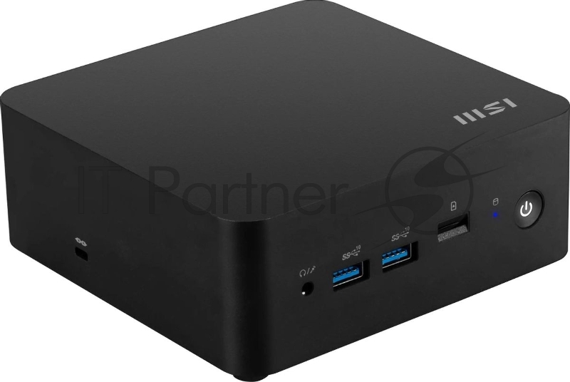 Неттоп MSI Cubi NUC 1M-044XRU Core 5 120U (1.4) 16Gb SSD512Gb Graphics CR без ОС 2xGbitEth WiFi BT 120W черный (9S6-B0B111-409)