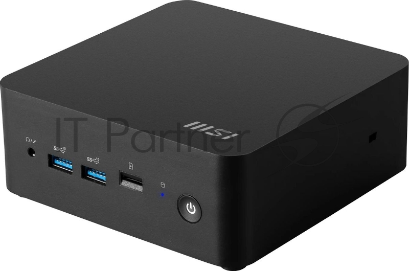 Неттоп MSI Cubi NUC 1M-044XRU Core 5 120U (1.4) 16Gb SSD512Gb Graphics CR без ОС 2xGbitEth WiFi BT 120W черный (9S6-B0B111-409)