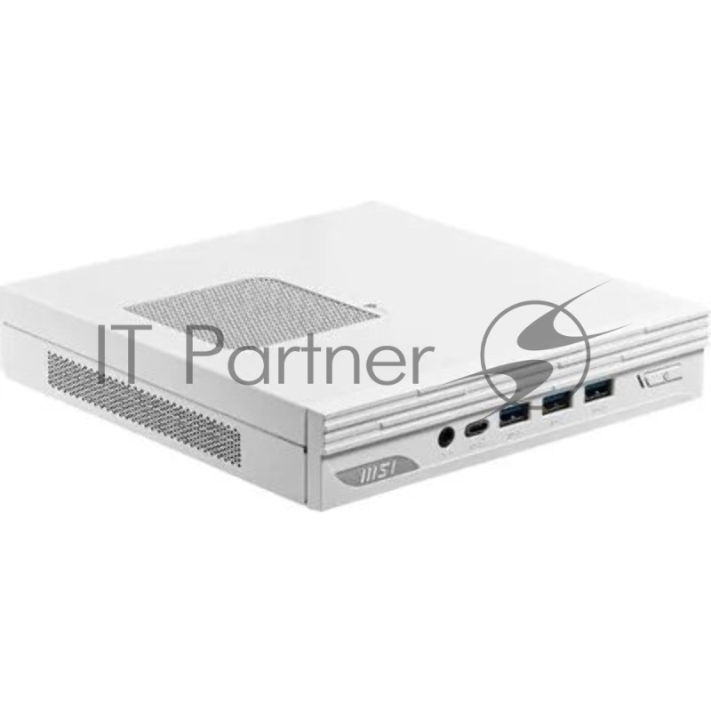 Неттоп MSI Pro DP10 12M-279XRU i3 1215U (1.2) 8Gb SSD512Gb UHDG без ОС 2.5xGbitEth WiFi BT 120W белый (9S6-B0A622-279)