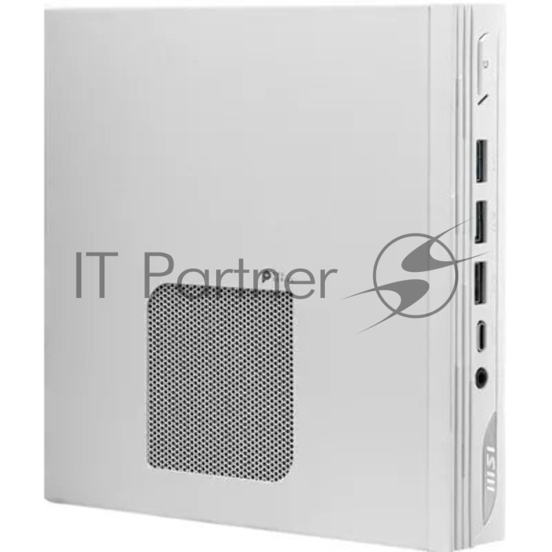 Неттоп MSI Pro DP10 12M-279XRU i3 1215U (1.2) 8Gb SSD512Gb UHDG без ОС 2.5xGbitEth WiFi BT 120W белый (9S6-B0A622-279)