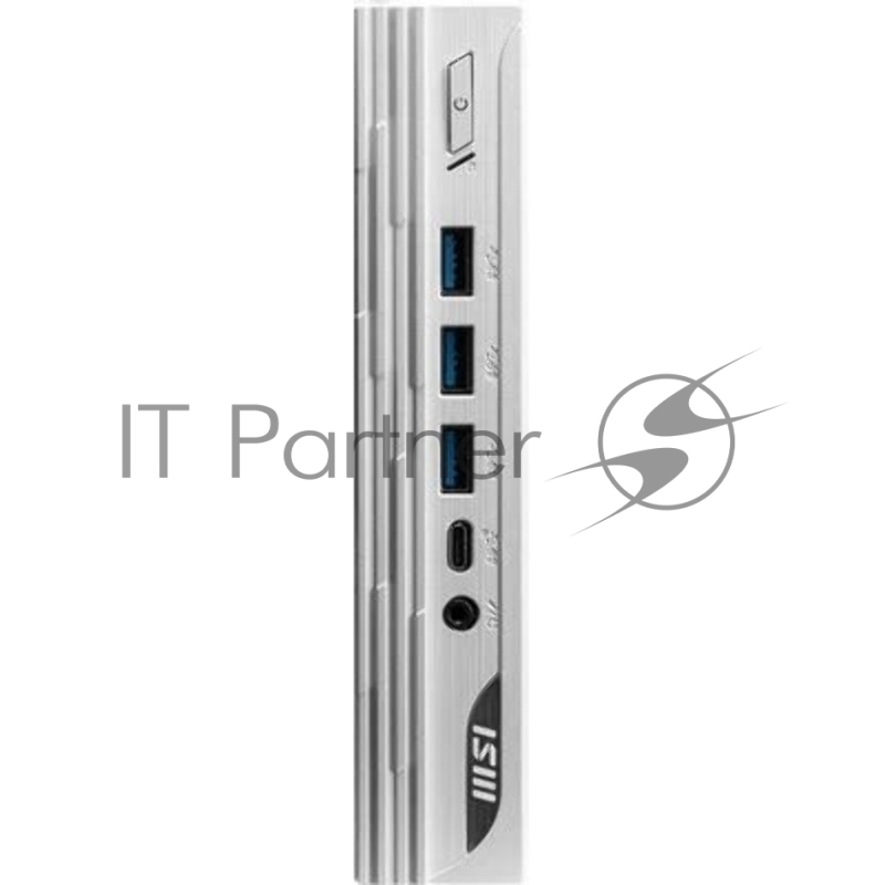 Неттоп MSI Pro DP10 12M-279XRU i3 1215U (1.2) 8Gb SSD512Gb UHDG без ОС 2.5xGbitEth WiFi BT 120W белый (9S6-B0A622-279)