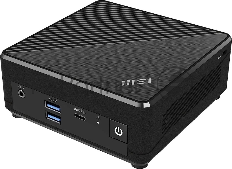 Неттоп MSI Cubi N ADL-019RU N100 (0.8) 4Gb SSD128Gb UHDG Windows 11 Pro 2xGbitEth WiFi BT 65W черный (9S6-B0A911-265)