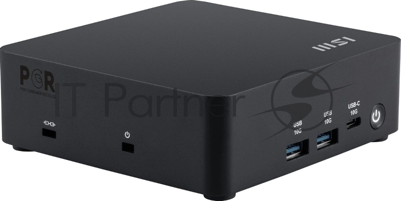 Неттоп MSI Cubi NUC AI 1UMG-043XRU Core Ultra 5 125H (1.2) 16Gb SSD512Gb Graphics CR без ОС 2xGbitEth WiFi BT 120W черный (9S6-B20911-043)