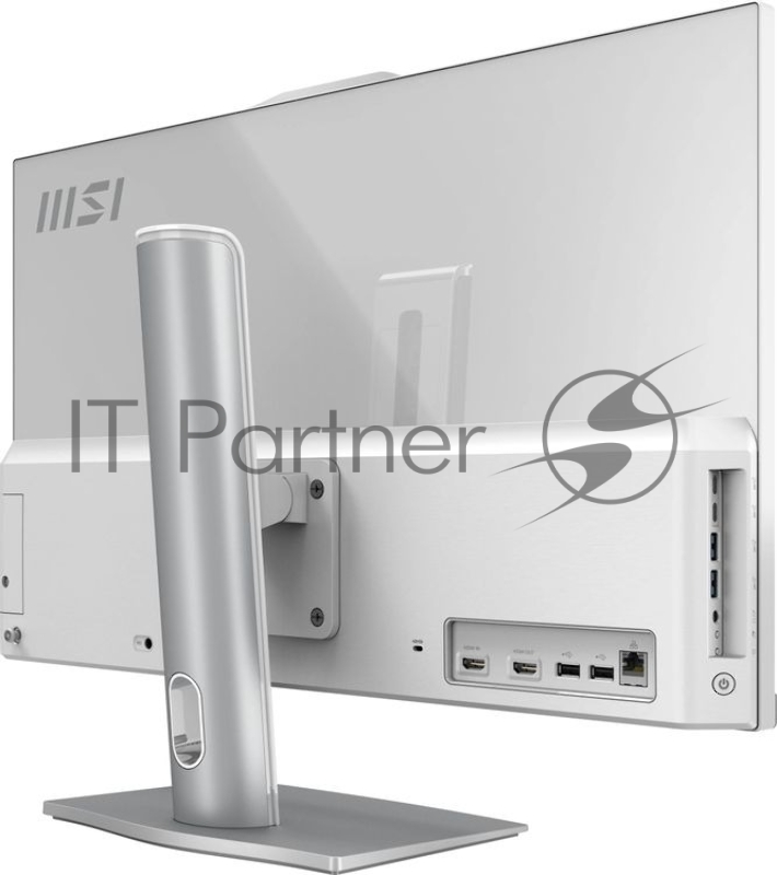 Моноблок MSI Modern AM272P 1M-674RU 27 Full HD Core 5 120U (1.4) 16Gb SSD512Gb Graphics Windows 11 Pro GbitEth WiFi BT 120W клавиатура мышь Cam белый 1920x1080