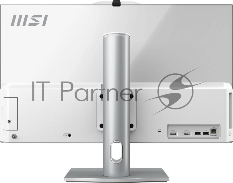 Моноблок MSI Modern AM272P 1M-674RU 27 Full HD Core 5 120U (1.4) 16Gb SSD512Gb Graphics Windows 11 Pro GbitEth WiFi BT 120W клавиатура мышь Cam белый 1920x1080