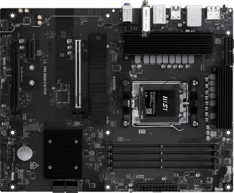 Материнская плата MSI PRO B850-S WIFI6E SocketAM5 AMD B850 4xDDR5 ATX AC`97 8ch(7.1) 2.5Gg RAID+HDMI+DP
